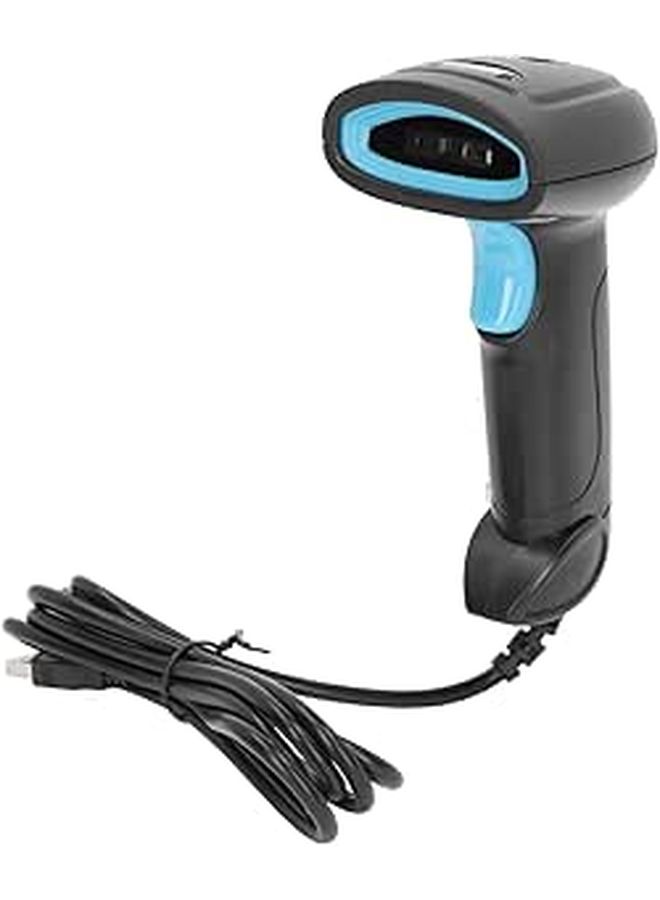 CCD Barcode Scanner Handheld USB High Speed ABS PC Material Red LED Light for Supermarket Warehouse Logistics - Image 1