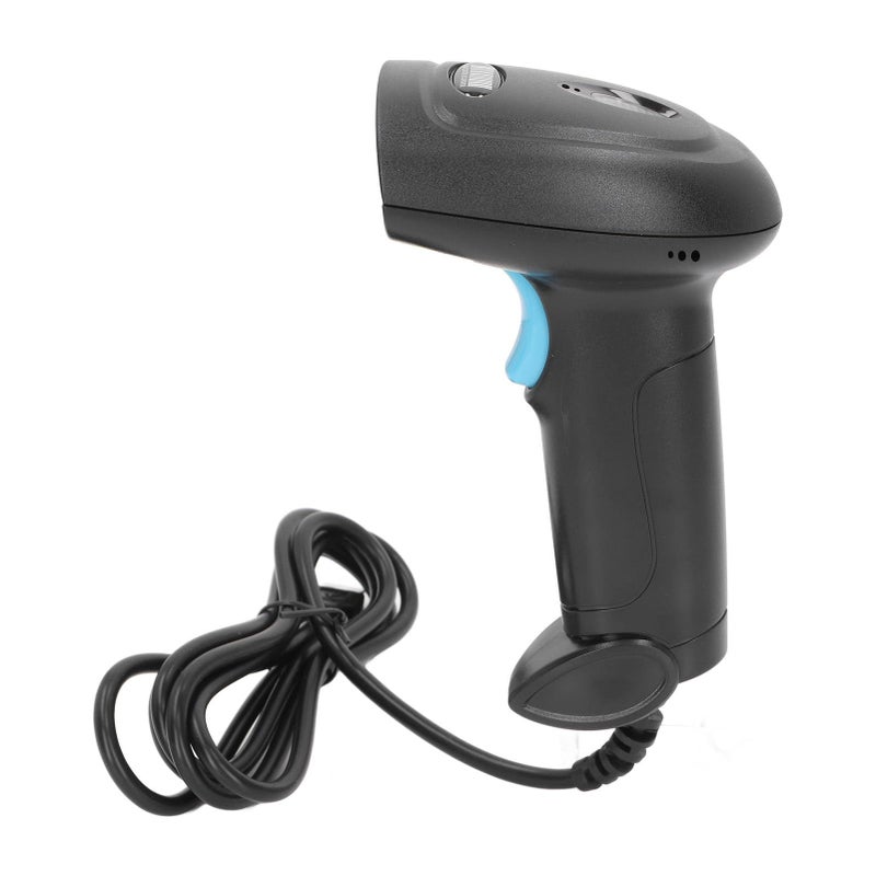 CCD Barcode Scanner Handheld USB High Speed ABS PC Material Red LED Light for Supermarket Warehouse Logistics - Image 4