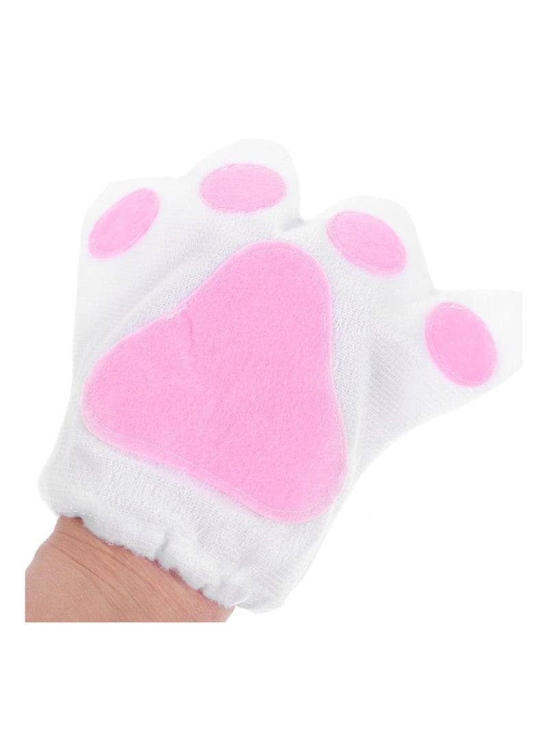 Children Dress-up Costume, Costumes Accessories for Girls Bunny Costume Bunny Headband Nose Tail Bow Tie Gloves Tutu Skirt Rabbit Costume Cosplay Accessories for Mardi Gras Party - Image 5