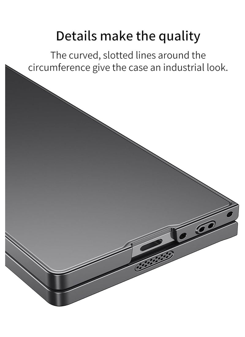 General - Stylish slim case for Samsung Galaxy Z Fold 6, polycarbonate with camera and screen protector, full coverage hard case - Image 1