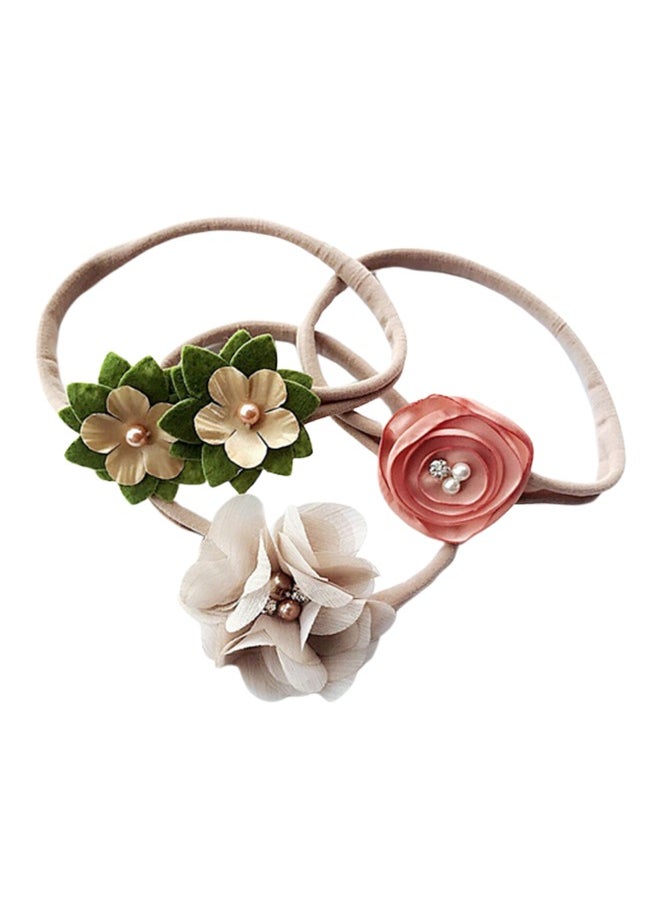 Generic 3-Piece Flower Headband Set  - Image 1