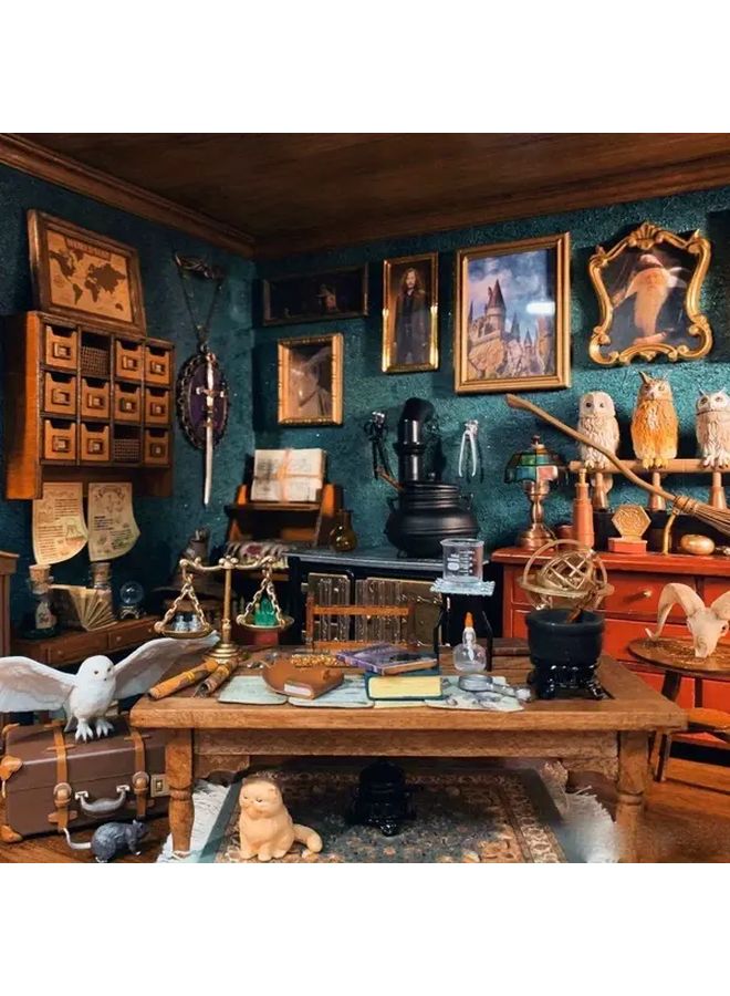 Classic Jacquard Dollhouse Wallpaper Miniature Scenes DIY Toy House Durable Paper Multiple Styles - Image 5