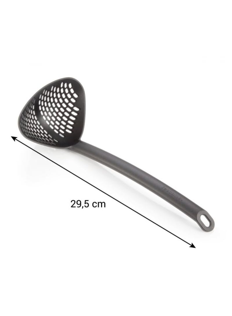 tescoma Space Line Straining Ladle Strainer Cooking Strainer Slotted Spoon Cooking Utensils  - Image 2