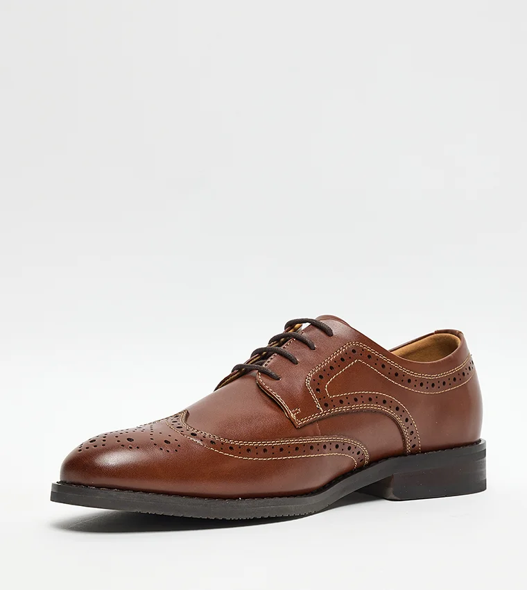 ستيف مادن Maymmers Brown Men's Derby Shoes