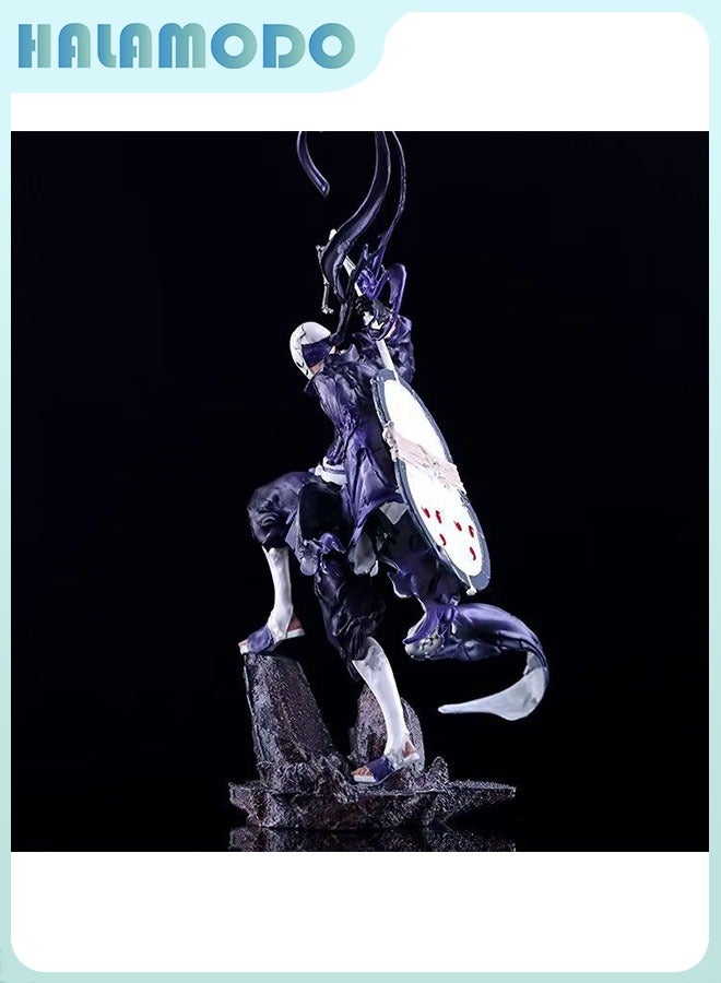 هالامودو تفاصيل رائعة النينجا النار الظل الستار الحديدي أوبيتو ، جمع الرسوم المتحركة الأرقام ، الحلي والهدايا الكنوز - Image 5