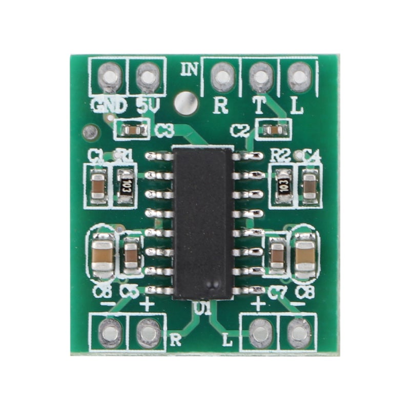 Digital Power Amplifier Board: 2.5V-5.5V Working Voltage - 90% High Efficiency Class D Amplifier for USB Or Lithium Battery Powered Audio Setups - Image 1