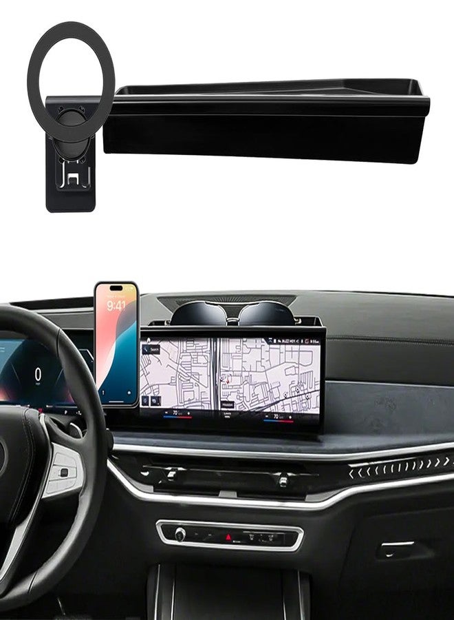 Hesanzol Car Phone Holder for 2026 2025 2024 BMW X5 X6 /2026 2025 2024 2023 BMW X7 14.9-inch Screen, 360° Rotation Cell Phone Mount Compatible with MagSafe - Image 1