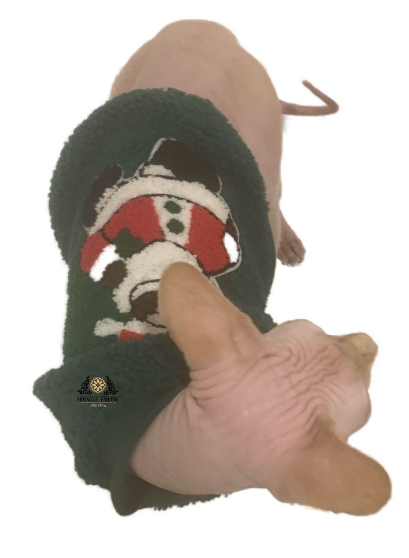 Miracle Empire Gargamel Sweater for Pets Attire Cold Small Size Protected confortable pet friendly easy wear cat and dog - Image 3