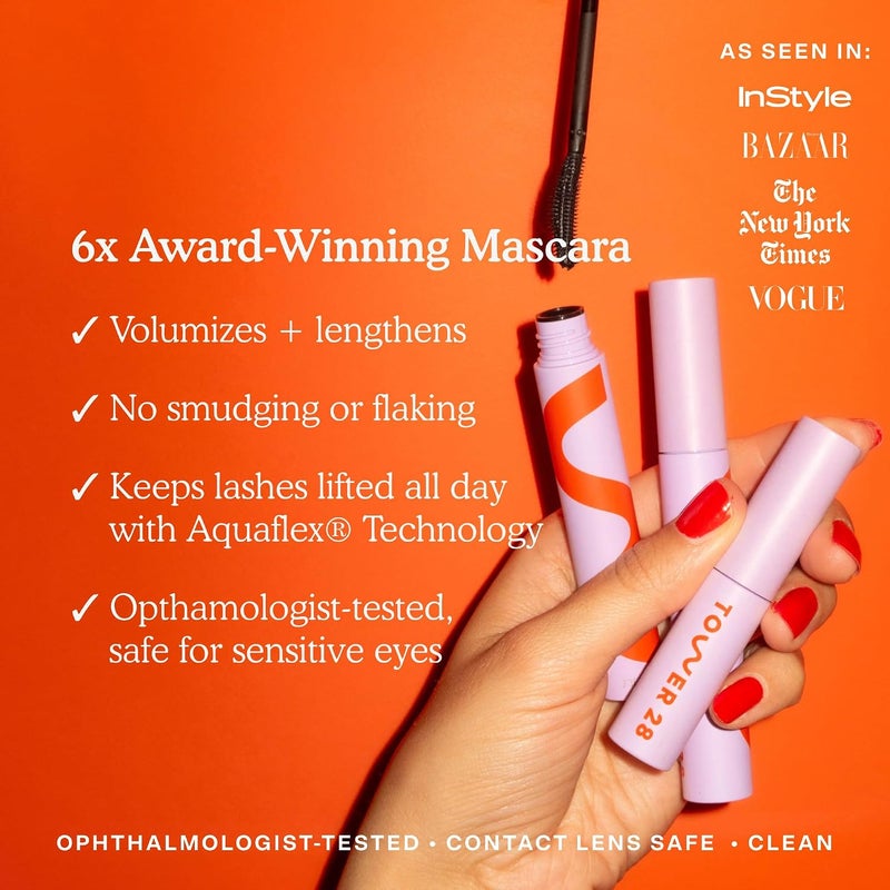 TOWER 28 MakeWaves Lengthening + Volumizing Mascara Drift - Image 3