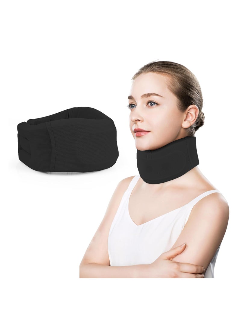FASHION HOME Neck Brace for Neck Pain and Support Relieves Pain & Pressure in Spine Wrap Align Stabilize Vertebrae Foam Cervical Collar for Sleeping  - Image 1