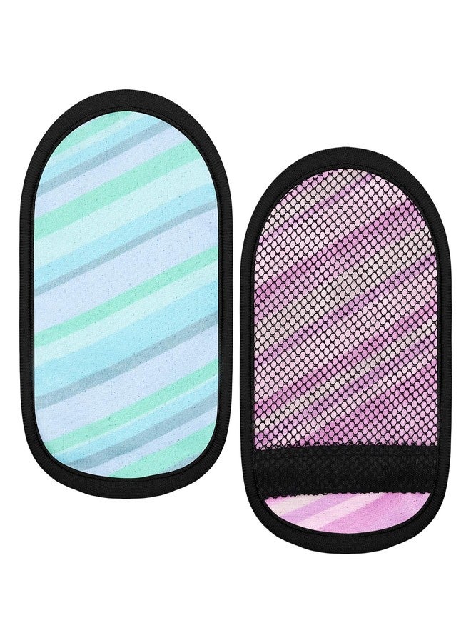 Aecsze 2 PCS Sand Remover for Beach, Soft Wipe Off Mitts for Sand Removal, Ideal for Beach, Volleyball, Surf - Image 1