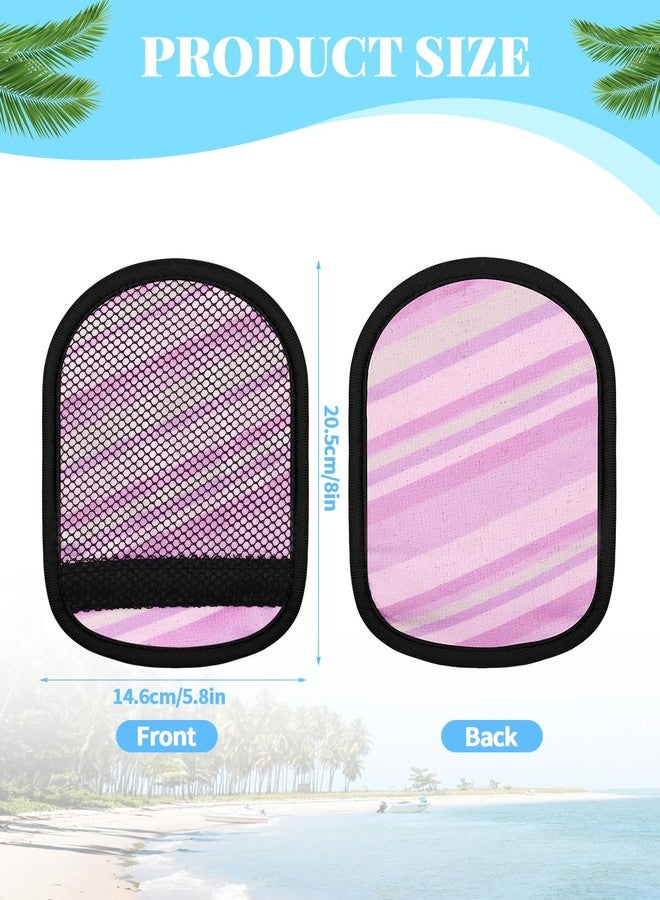 Aecsze 2 PCS Sand Remover for Beach, Soft Wipe Off Mitts for Sand Removal, Ideal for Beach, Volleyball, Surf - Image 2