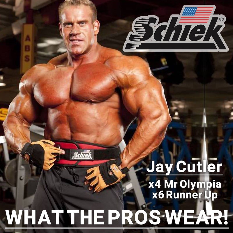 Schiek Sports 2006 Nylon 6 Inches Weight Lifting Belt - Support Belt for Power Lifting - Long lasting One Way Buckle System - Image 3