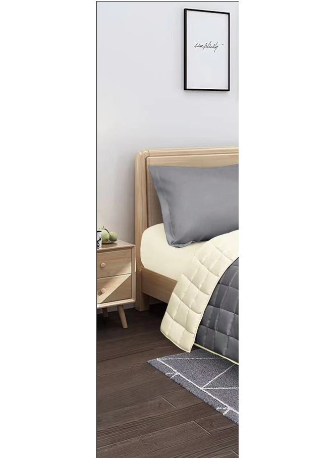 Red Rose Summer hotel double bed sheet to add elegance to your room decor, made of microfiber, size 240*260 cm, 6 pieces  - Image 2