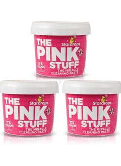 Stardrops Stardrops The Pink Stuff Miracle Paste All Purpose Tough Household Cleaner 850g Pack of 3 