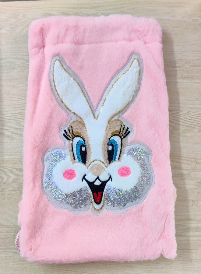 SUN FLASH Soft Fur Bag for Kids - School & Picnic Bag/Lightweight Travel Mini Backpack for Girls & Kids, Birthday Gift for Girls, Return Gift (Random Color) - Image 3