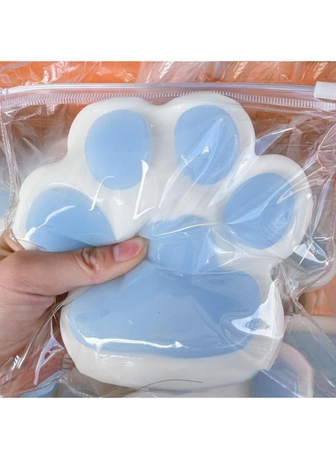 Squishy Giant Paw, Squishy Squishy Toy Squeeze Toy in the Shape of Cat Paws Squishy Squishy Paw Toys, Big Cat Anti-Stress Toy for Adults and Children, 14 x 14 cm