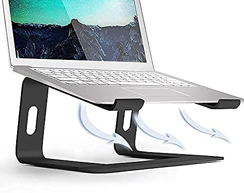 Gadget Wagon 10 13 14 15.6" Laptop Stand, Ergonomic Aluminum Laptop, Detachable,Riser Notebook Holder - Image 3