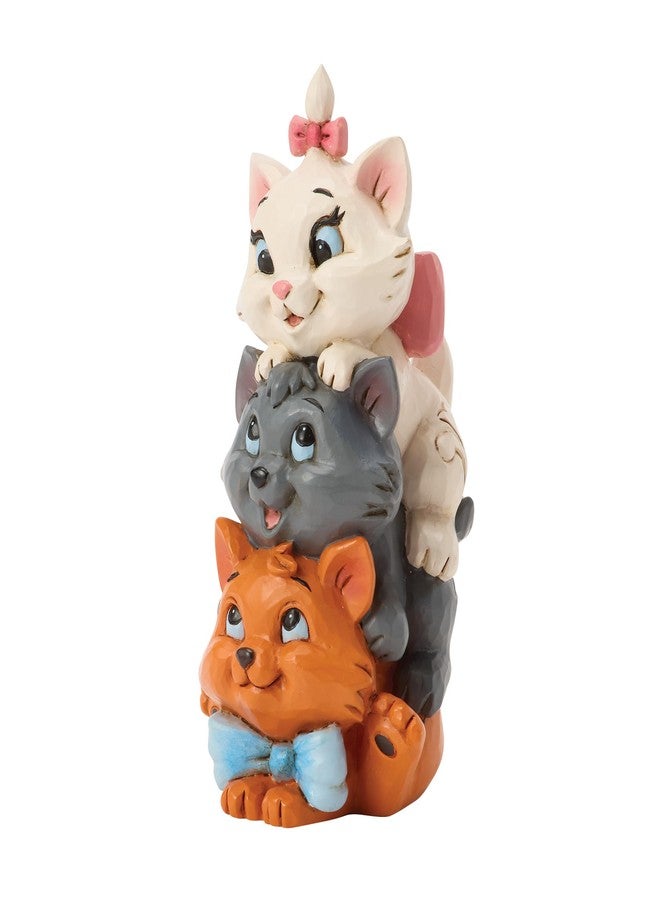 Enesco Disney Traditions by Jim Shore The Aristocats Stacked Miniature Figurine, 3.75 Inch, Multicolor - Image 3