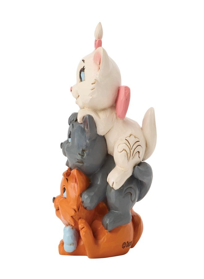 Enesco Disney Traditions by Jim Shore The Aristocats Stacked Miniature Figurine, 3.75 Inch, Multicolor - Image 4