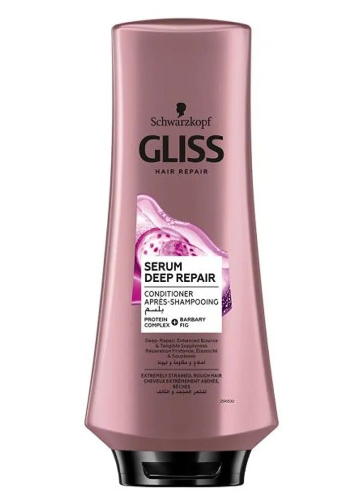 Schwarzkopf Gliss Hair Repair Serum Deep-Repair Conditioner 400Ml