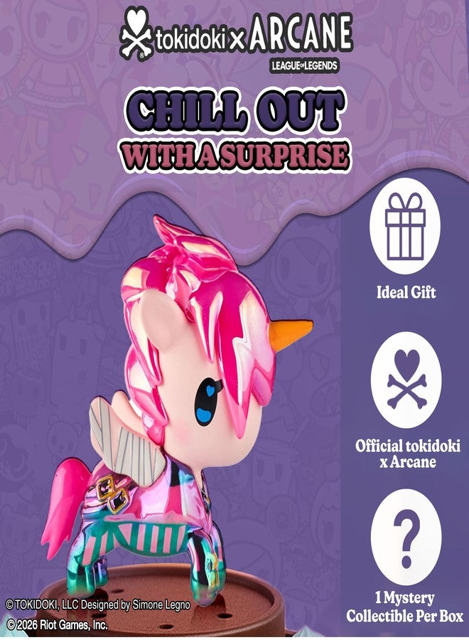 tokidoki™ x Arcane Unicorno™ Black Light Chrome Blind Box - 1 Pack of Cute Mystery Mini Collectibles - Collectible Art for Boys & Girls - 2.75 Inches Miniatures & Blindbox Figures - Image 4