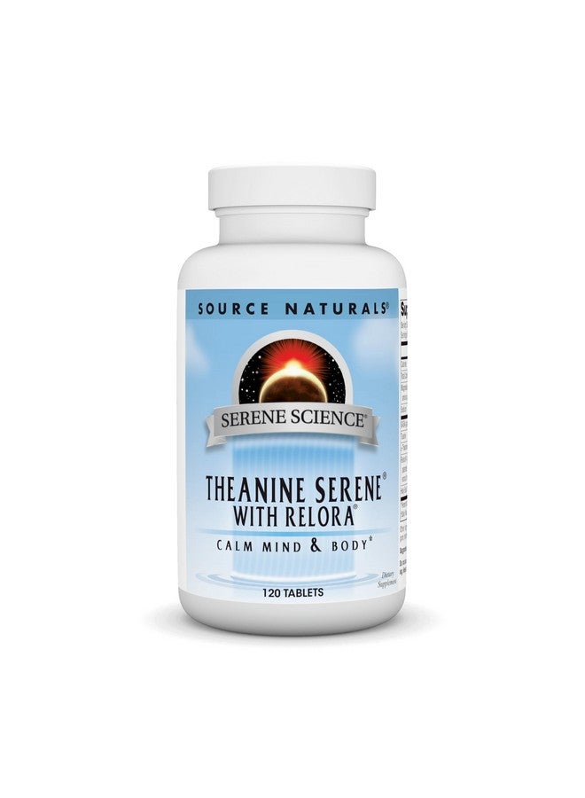 Source Naturals Theanine Serene with Relora, Calm Mind and Body* - 120 Tablets - Image 1