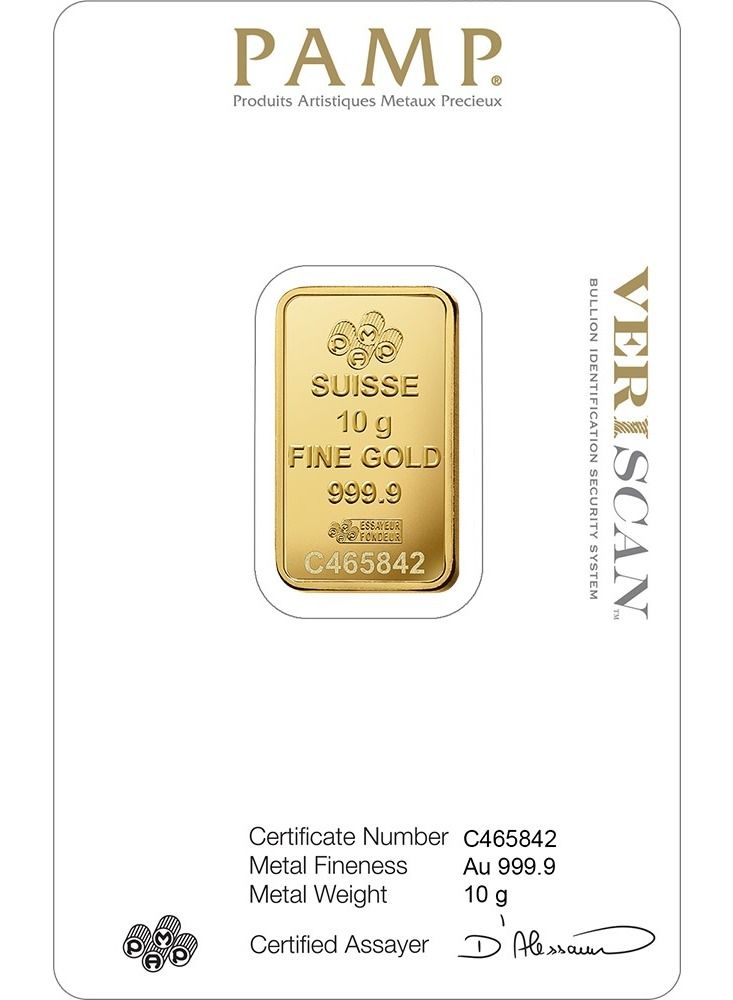 بامب سبيكة ذهب فورتونا عيار 24 وزن 10 غرام - Image 2