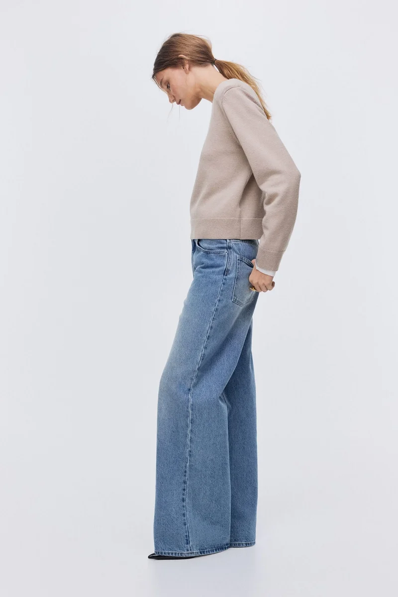 اتش اند ام كنزة بأكتاف مبطنة