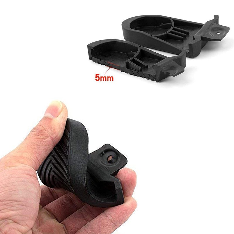 Thinvik Road Bike Cleats Set - 6 Degree Float Self-Locking Cycling Pedals Cleat for Shimano Road Bike Pedals and Three-Hole Shoes(with Cover) - Image 4