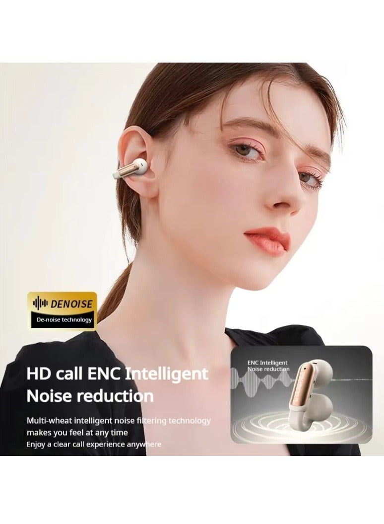 Monster Monster Open-Ear Wireless Earbuds AC601, Bluetooth 5.4 Clip-On Headphones with ENC Noise Cancellation, IPX5 Waterproof, 32H Battery, Hi-Fi Sound with PVK Diaphragm, Touch Control for Workout/Gym/Running  - Image 2