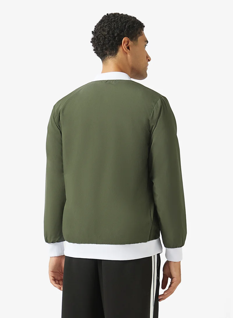 Seventy Five  Casual Zip Through Bomber Jacket for Men | Best Price UAE