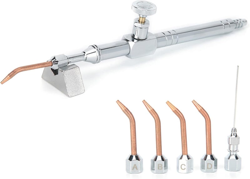 klarako Multi-Purpose Welding Torch Kit, Cordless Self-Igniting Adjustable Flame 5-Tip Set | Pro-Grade, Interchangeable torch heads Jewelry Welding Soldering Torch for Jewelry Making Processing - Image 1