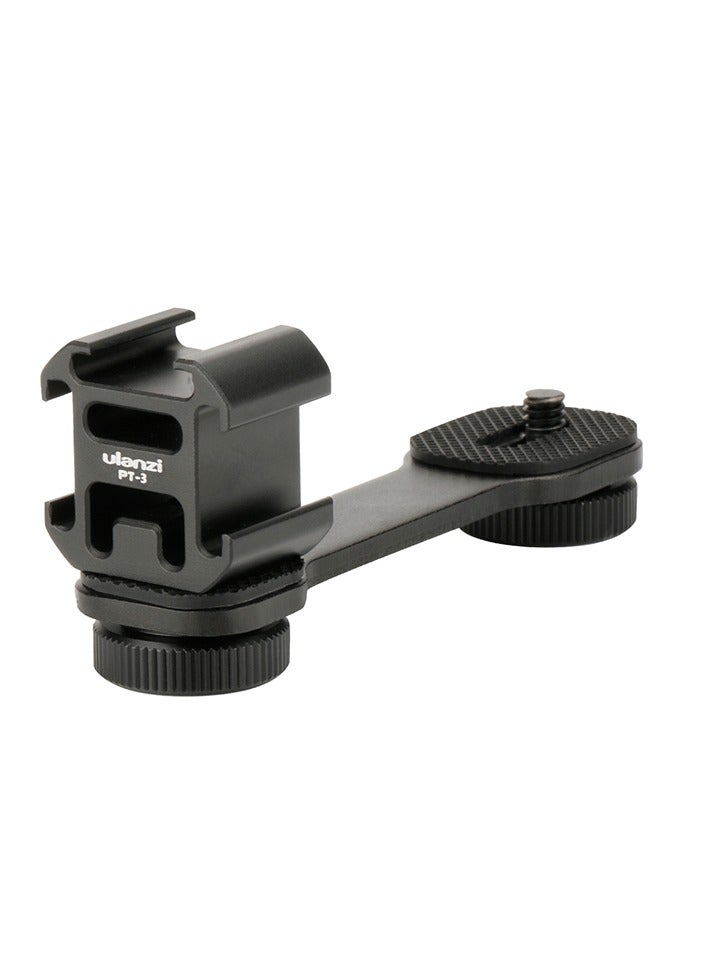 Ulanzi PT-3 Triple Cold Shoe Mount - Image 1