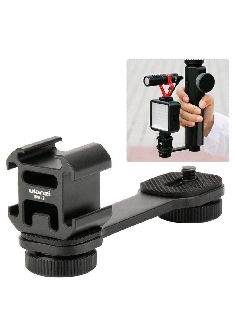 Ulanzi PT-3 Triple Cold Shoe Mount - Image 2