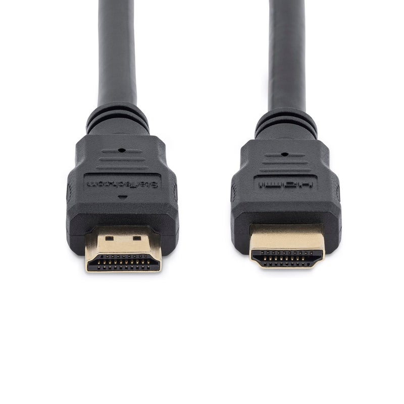StarTech.com 3m (10ft) HDMI Cable - 4K High Speed HDMI Cable with Ethernet - UHD 4K 30Hz Video - HDMI 1.4 Cable - Ultra HD HDMI Monitors, Projectors, TVs & Displays - Black HDMI Cord - M/M (HDMM3M) - Image 4