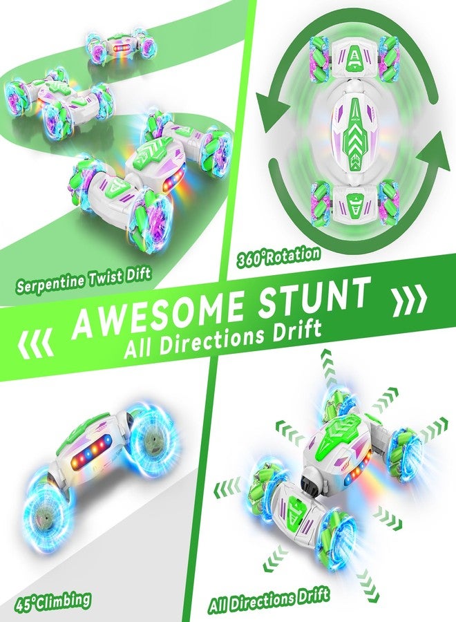 Nicella Gesture Sensing RC Stunt, Remote Control Car 360° Rotating 4WD 2.4Ghz RC Cars Transform Hand Controlled Car Toys with Light & Music, Best Gifts for Boys Age 6-7 8-12 - Image 3