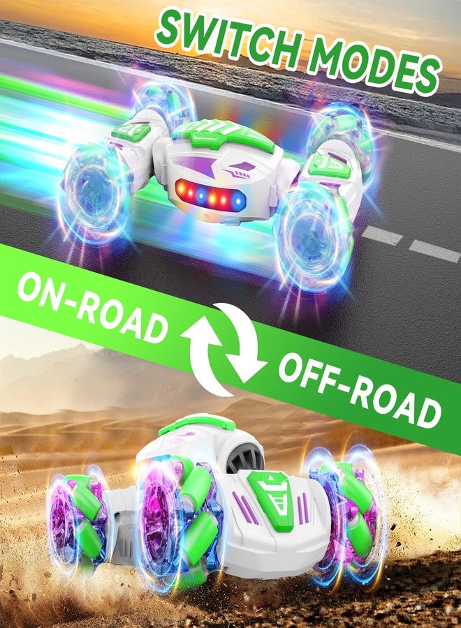Nicella Gesture Sensing RC Stunt, Remote Control Car 360° Rotating 4WD 2.4Ghz RC Cars Transform Hand Controlled Car Toys with Light & Music, Best Gifts for Boys Age 6-7 8-12 - Image 2