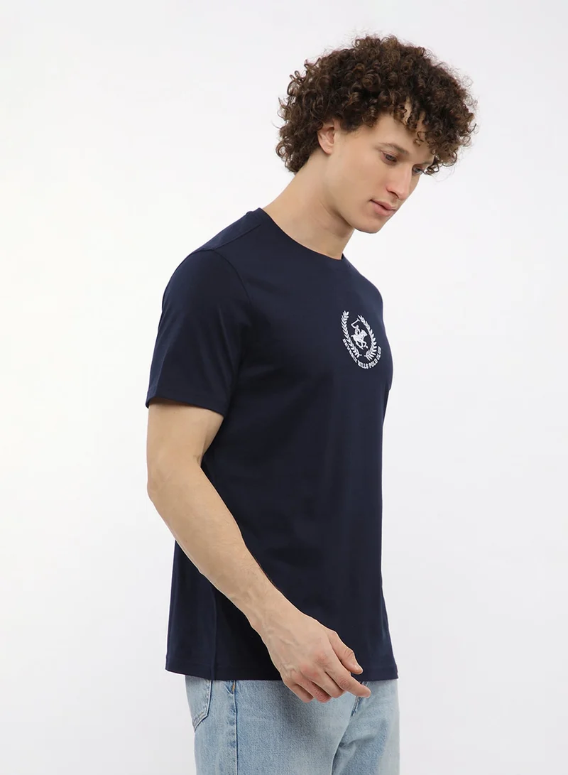 BEVERLY HILLS POLO CLUB  Graphic Crew Neck T-Shirt for Men | Best Price UAE