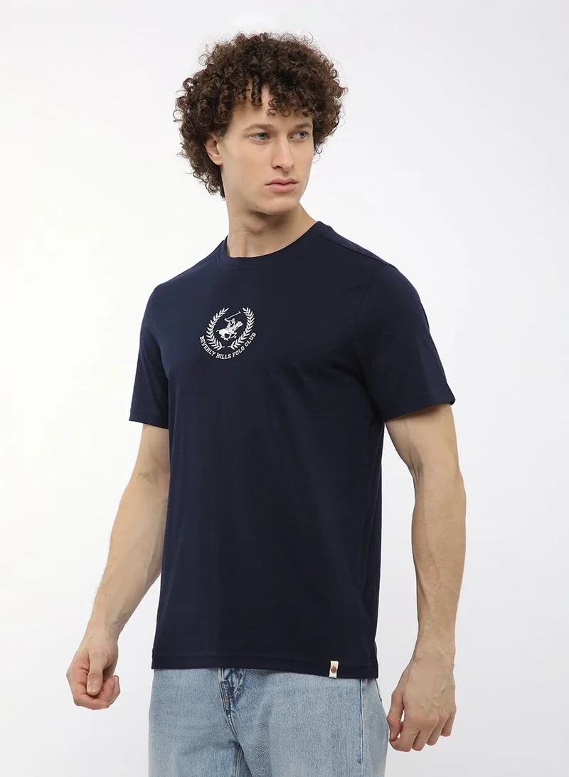 BEVERLY HILLS POLO CLUB  Graphic Crew Neck T-Shirt for Men | Best Price UAE