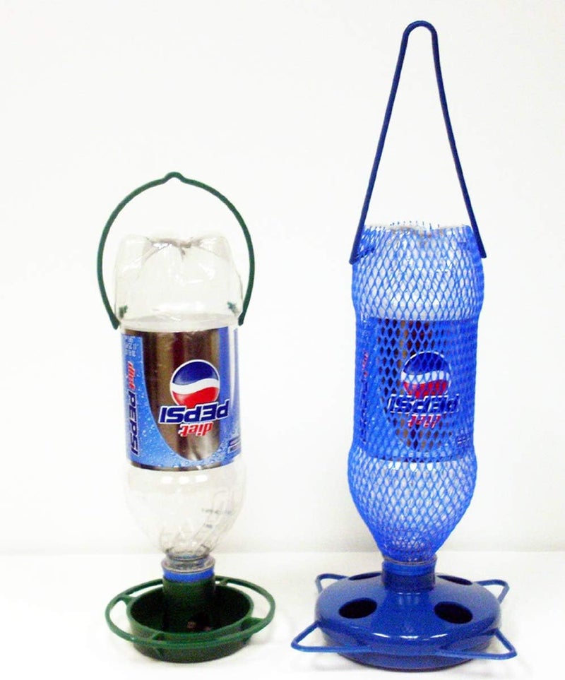 Gadjit Soda Bottle Bird Feeding Starter Kit  Fun Inexpensive Project for Kids at Home  Kit Includes 1 Soda Bottle Hanging Feeder  1 Watering Well  Just Add 2 Empty Soda Bottles Birdseed Water - Image 1