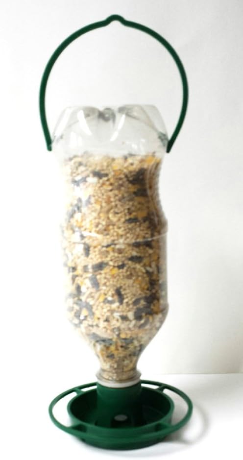 Gadjit Soda Bottle Bird Feeding Starter Kit  Fun Inexpensive Project for Kids at Home  Kit Includes 1 Soda Bottle Hanging Feeder  1 Watering Well  Just Add 2 Empty Soda Bottles Birdseed Water - Image 5