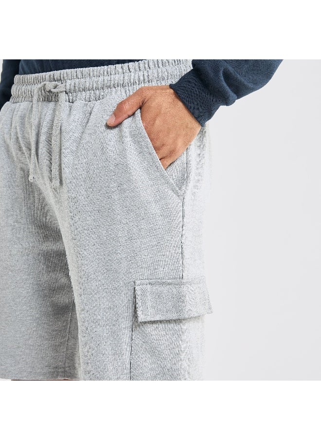 FAV - Solid Flexi Waist Shorts with Drawstring Closure - Image 1