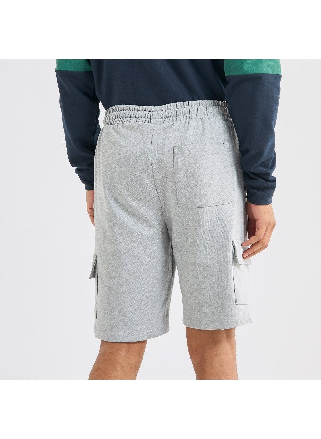 FAV - Solid Flexi Waist Shorts with Drawstring Closure - Image 1