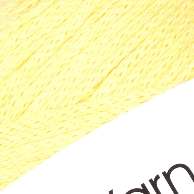 YarnArt YarnArt Macrame Cotton Harmonious Colors Unique Macrame Crafts 880 Oz 24606 Yds 80 Cotton Macrame Rope Macrame Macrame Yarn Weight Medium 754Light Yellow - Image 2