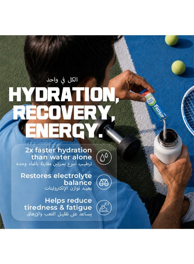 FAST&UP Reload - Zero Sugar Instant Hydration Sticks - Kiwi Berry Flavour - Pack of 30 - Image 3