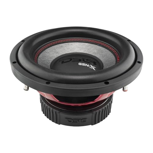 DS18 GEN-X104D Subwoofer in Black - 4 Layer Black Aluminum Voice Coil, 10", 800W Max Power, 400W RMS, Dual 4 Ohms, DVC - Powerful Car Audio Bass Speaker (1 Speaker) - Image 5