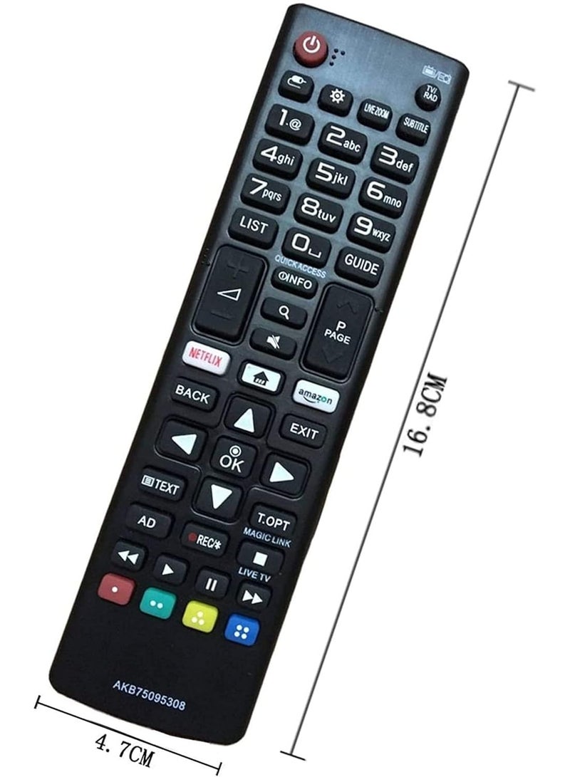 ELTRAZONE Original remote control for LG AKB 75095308 akb75095308 with battery - Image 5