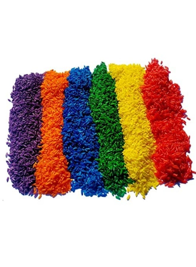 Roylco Colored Rice 1 Lb Box - Image 1