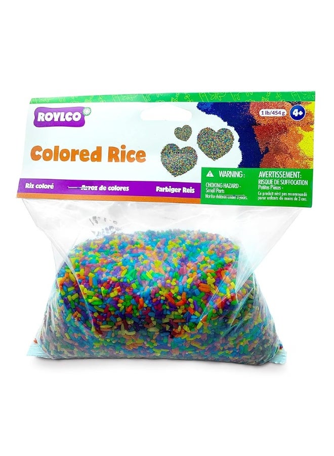 Roylco Colored Rice 1 Lb Box - Image 3